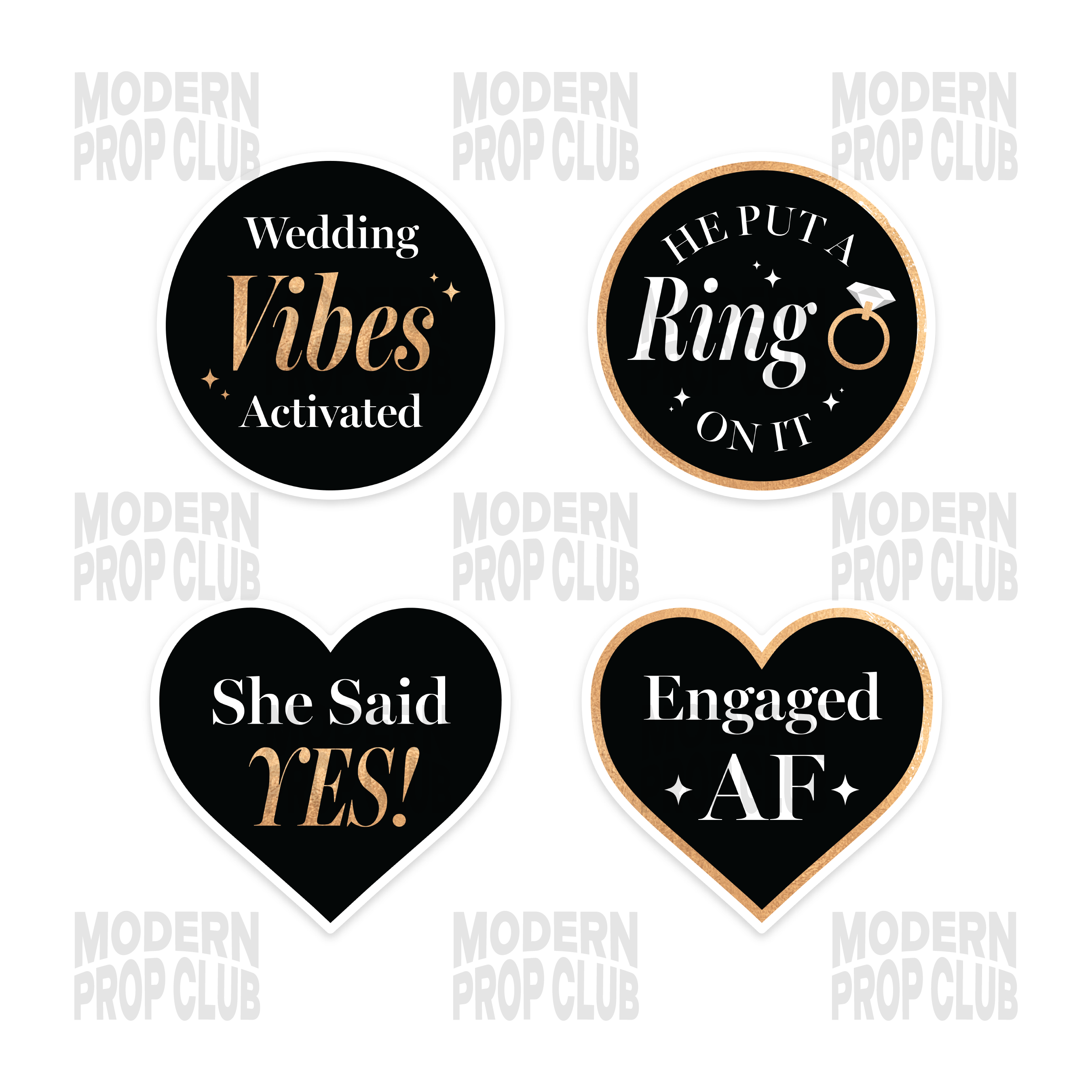 Classy Engagement Set