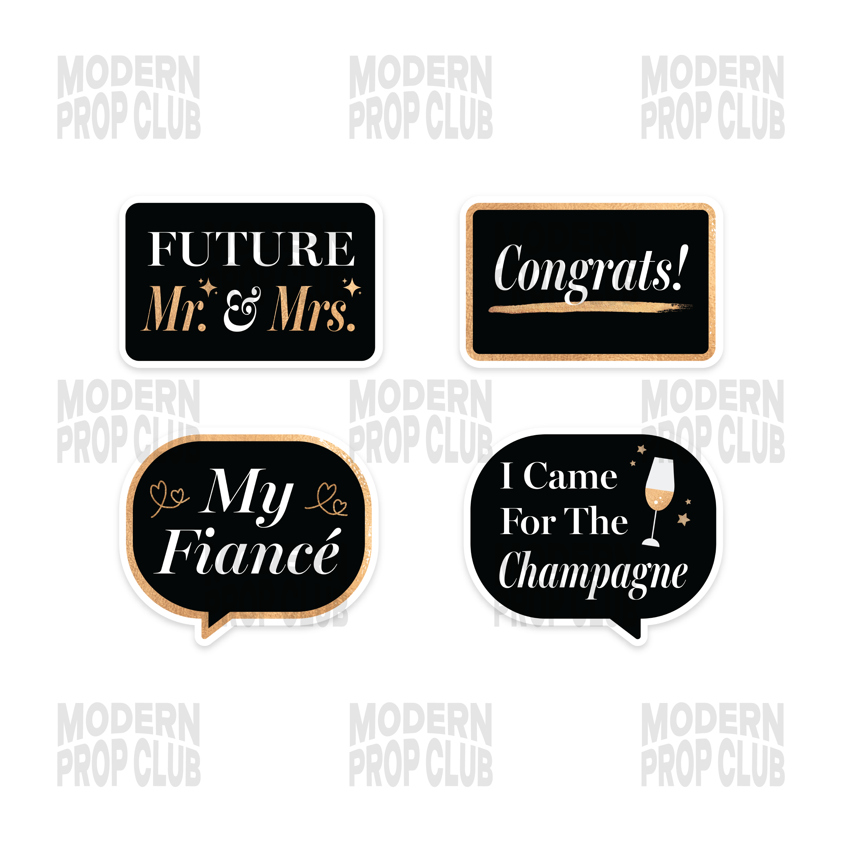 Classy Engagement Set