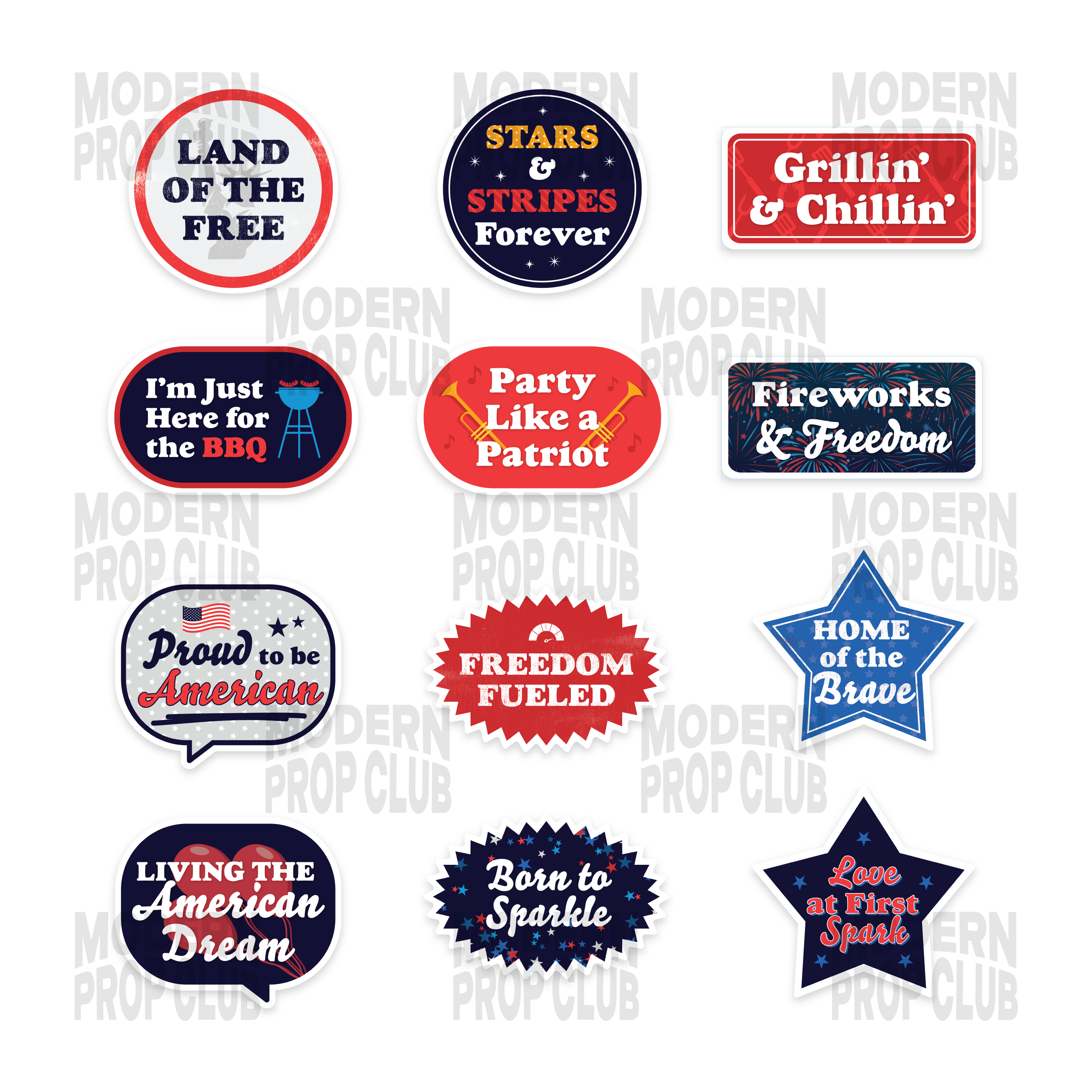4th Of July Set