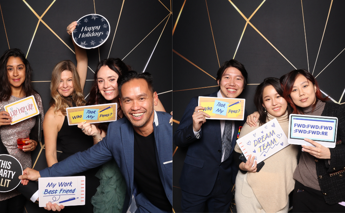 Club Prop Modern Prop Club | Premium Photo Booth Props