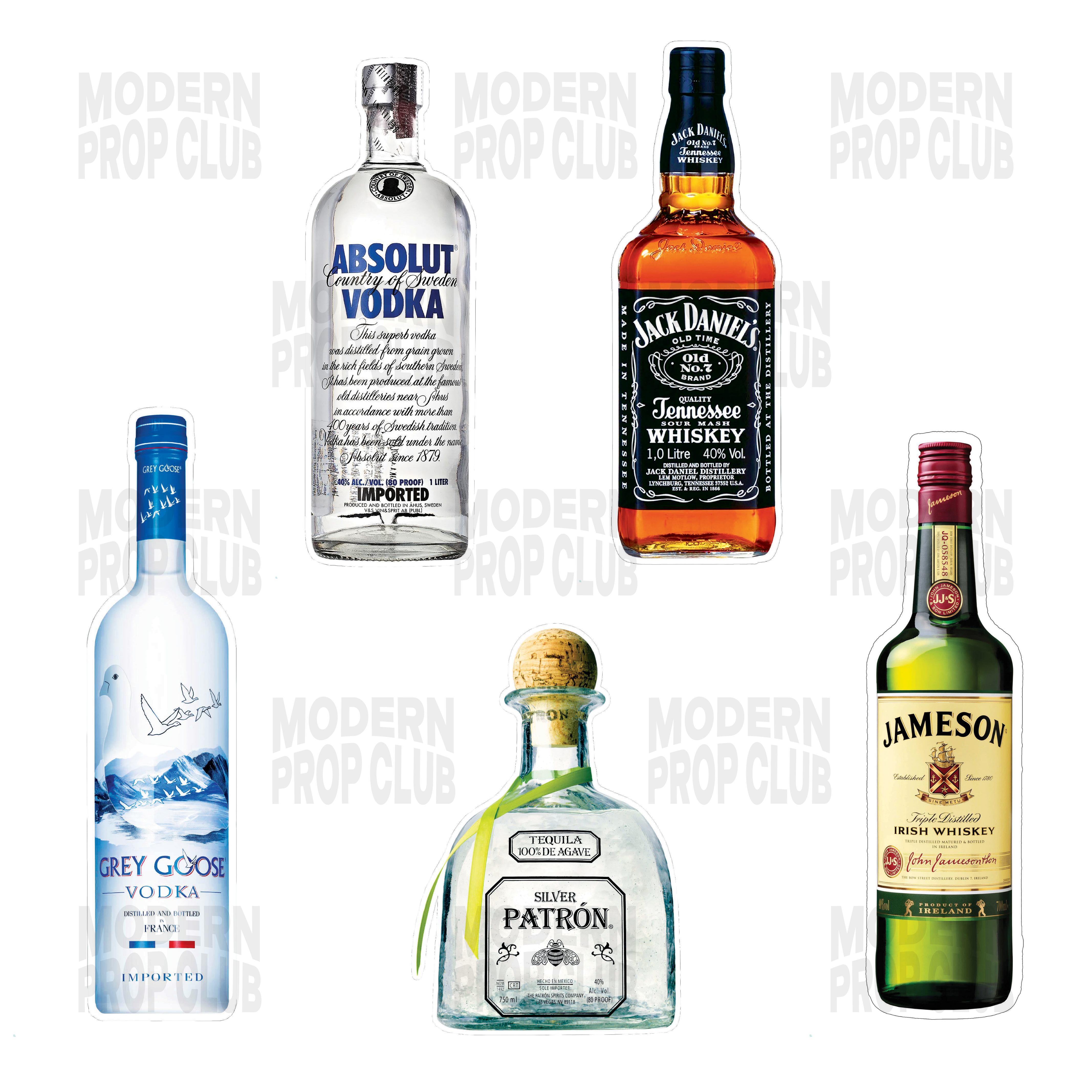 Alcohol Bottle Party Set