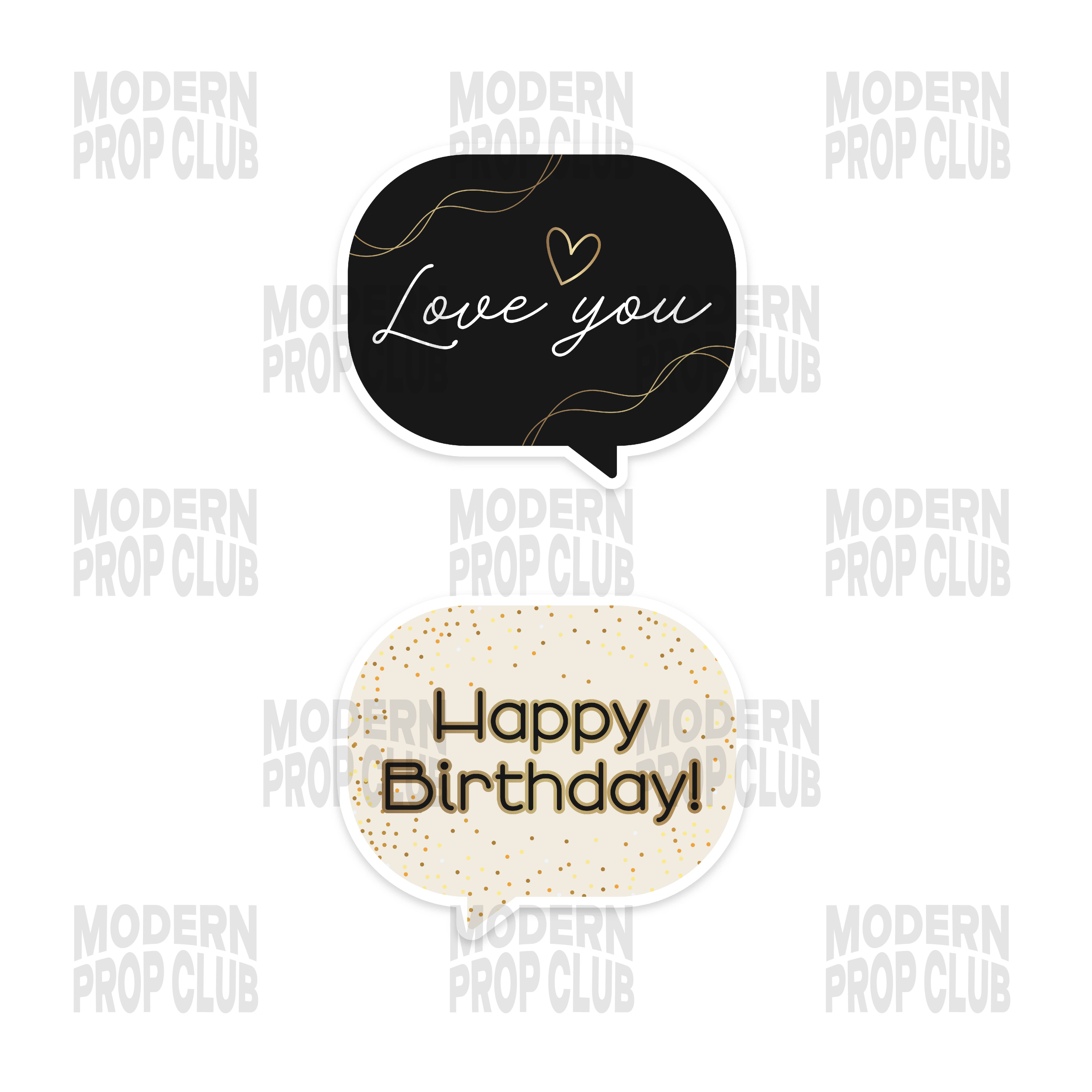 Elegant Birthday Set