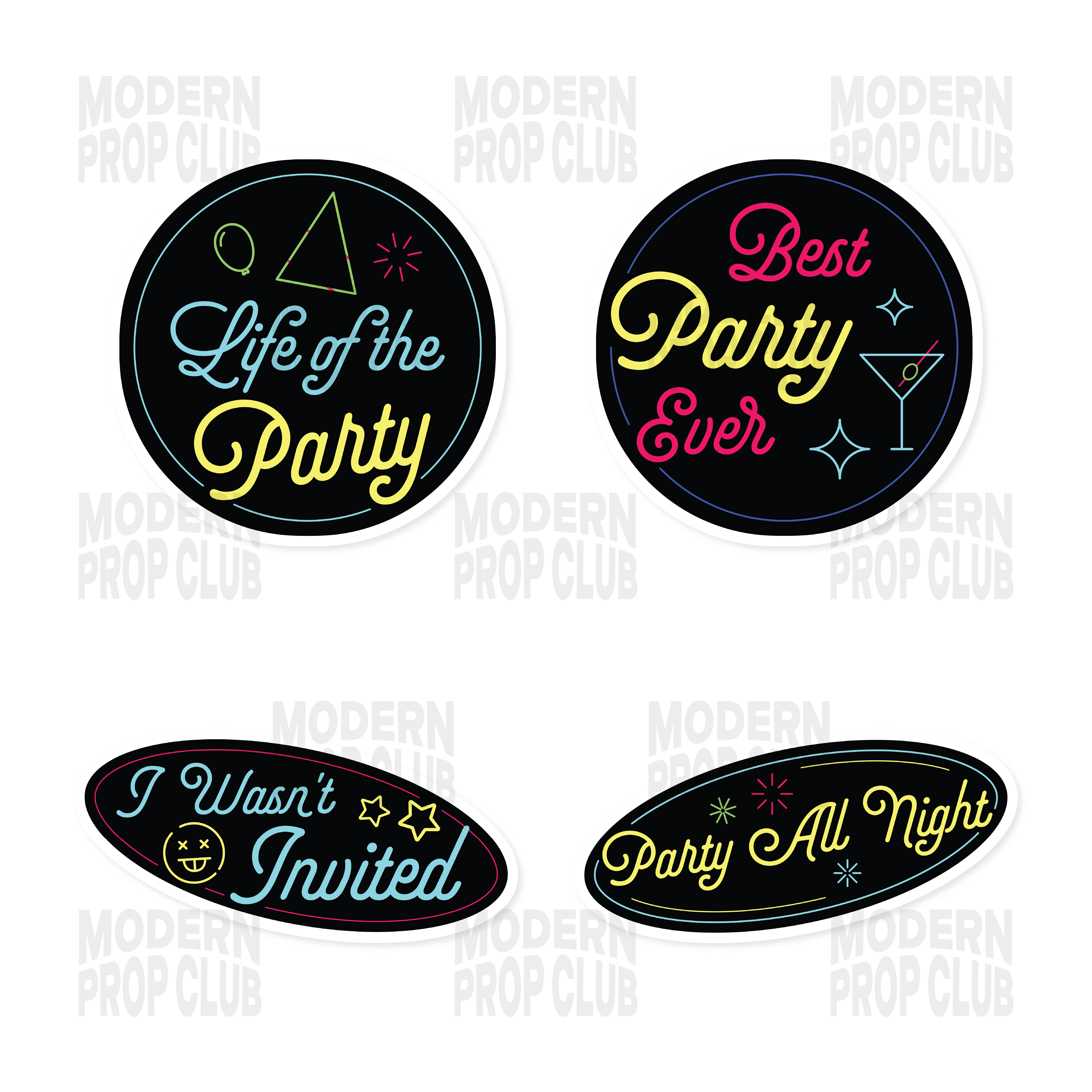 Neon Party Set